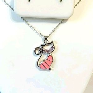 🔥 2/$15 🔥Cute Cat Necklace
